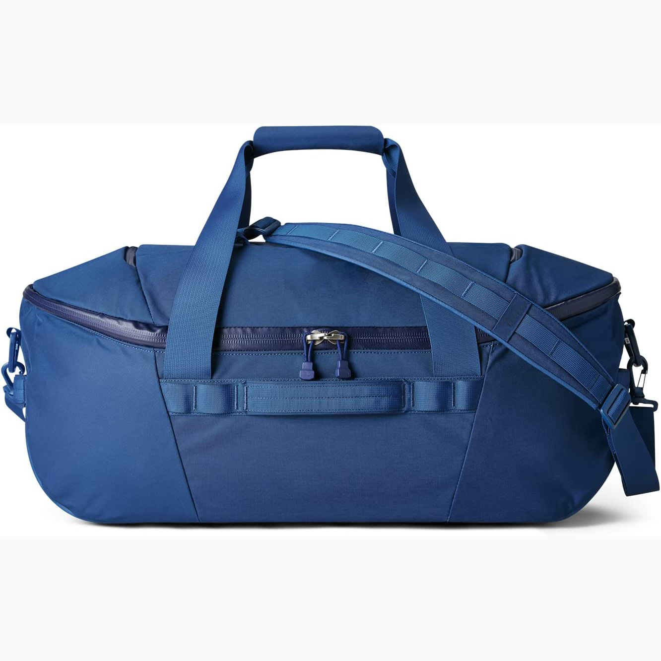 Embossed bottom large duffel bag