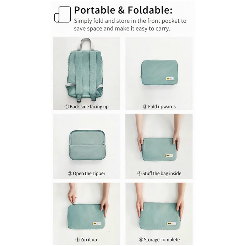 YT-01068 Foldable Cotton-Like Backpack - view 2