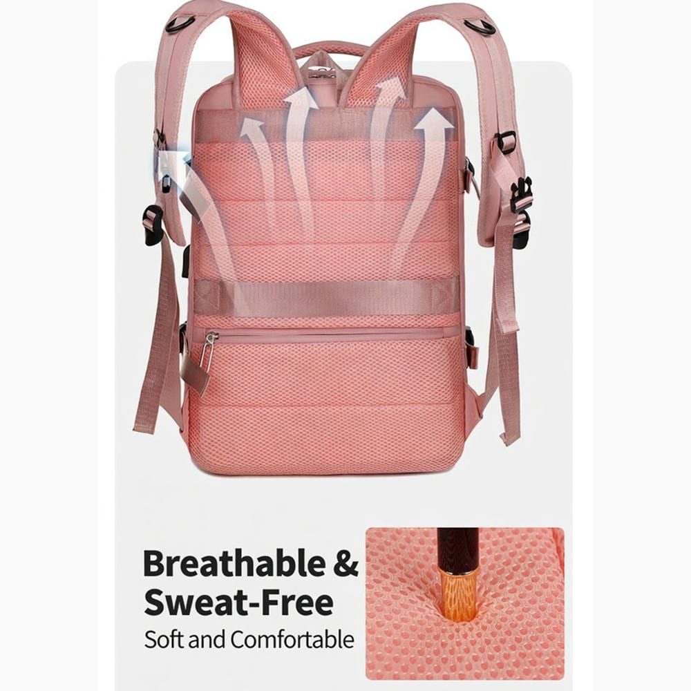 YT-02166 Extra-Wide Expandable Backpack - view 3