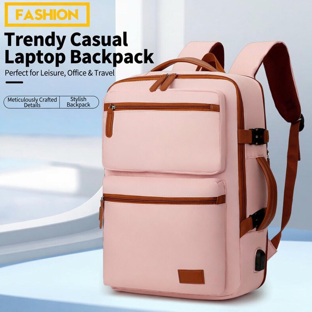 YT-02182 Expandable Nylon Backpack - Cargo Pocket
