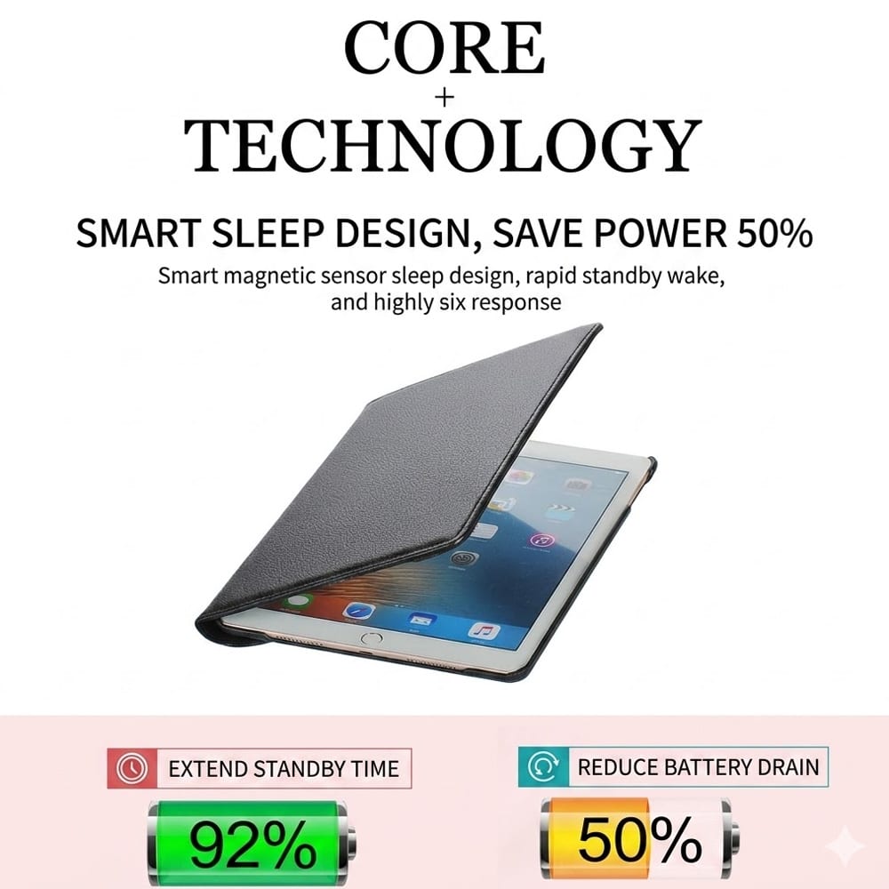 YT-03077 Premium PU Leather iPad Case - view 2