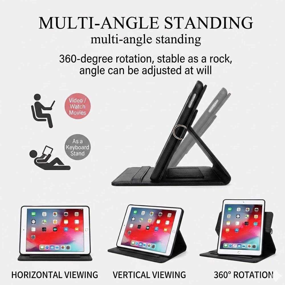 YT-03077 Premium PU Leather iPad Case - view 3