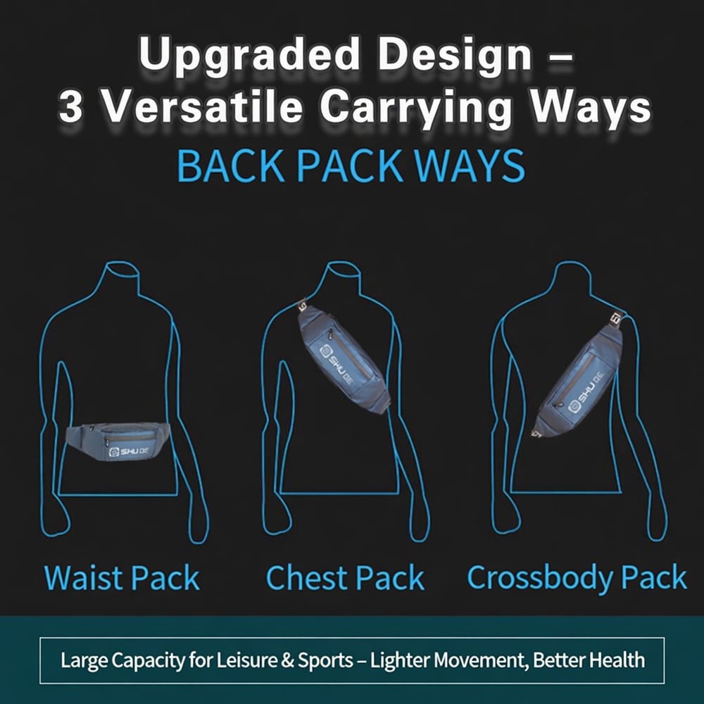 YT-08035 Waterproof TPU Belt Bag / Fanny Pack - view 3