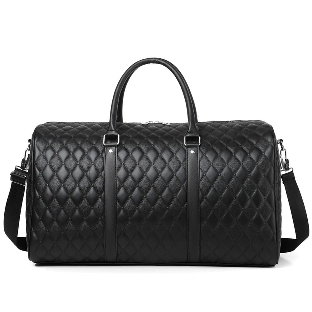 YT-10058 Luxury Diamond PU Leather Duffle - view 2