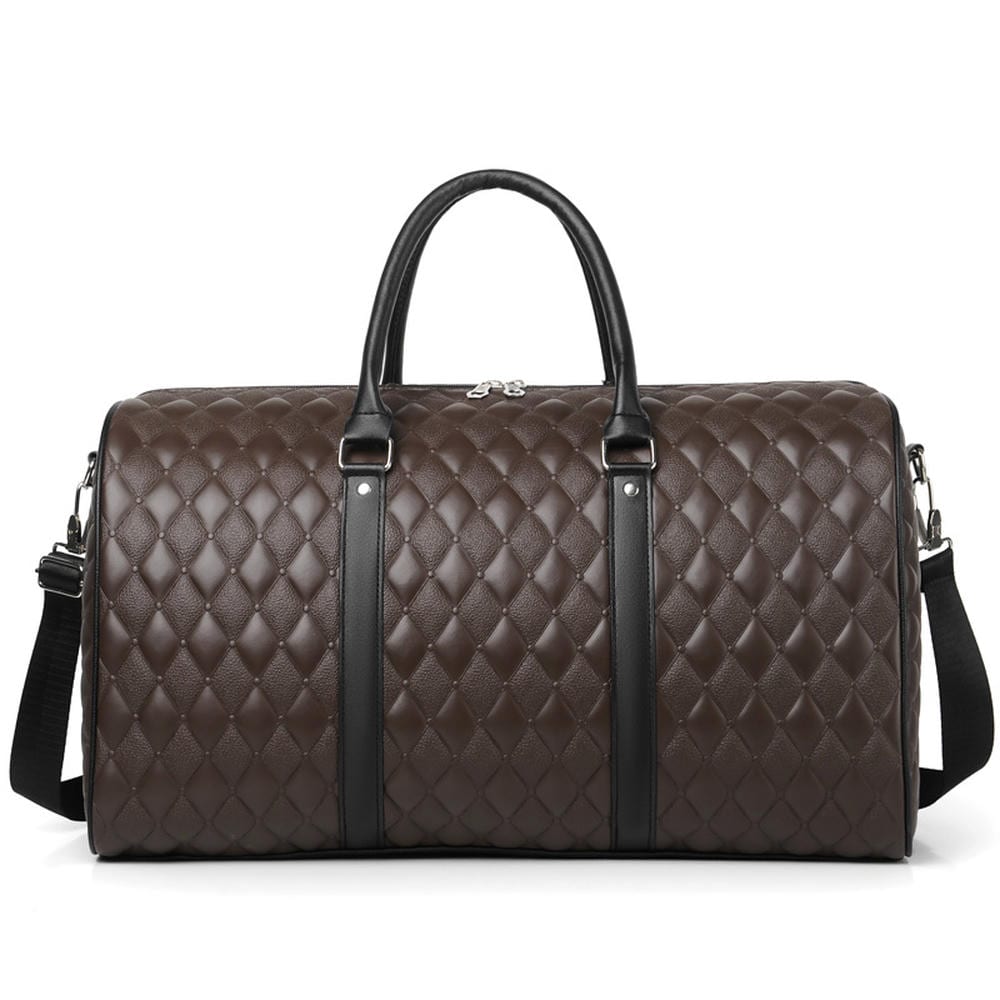 YT-10058 Luxury Diamond PU Leather Duffle - view 3